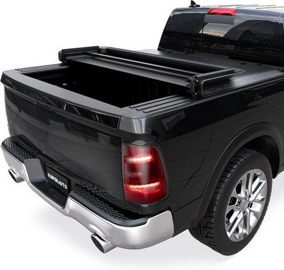 CAPSER SOFT TRI-FOLD TONNEAU COVER — RAM 1500